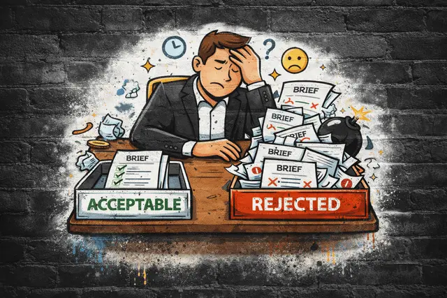How to avoid common mistakes when writing a marketing brief?